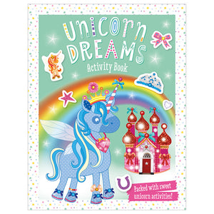 I Love Unicorns Sticker Activity Case