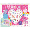First Spread of I Love Unicorns Sticker Activity Case (9781800586628)