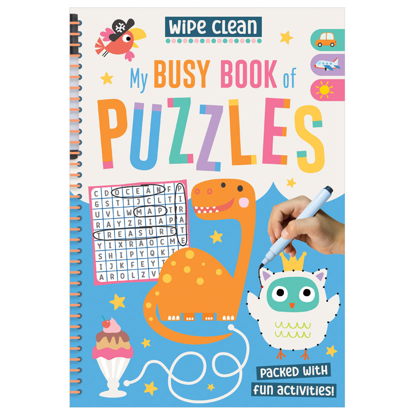Wipe Clean: My Busy Book of Puzzles (9781836428664) by Make Believe Ideas