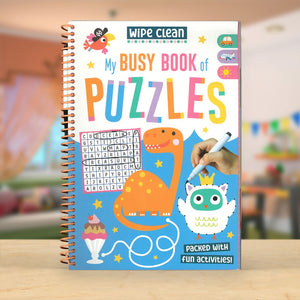 Wipe Clean: My Busy Book of Puzzles