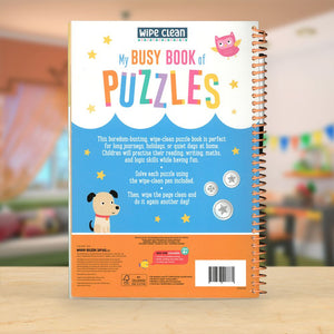 Wipe Clean: My Busy Book of Puzzles