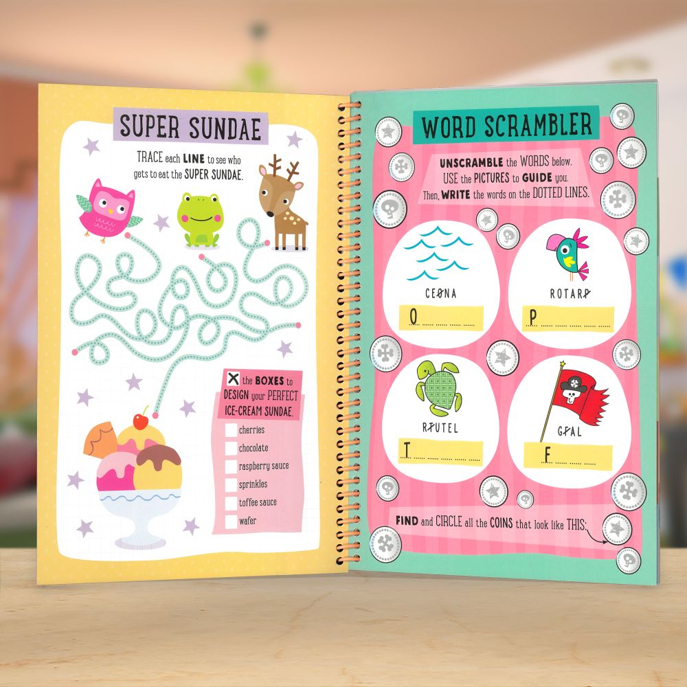 Wipe Clean: My Busy Book of Puzzles
