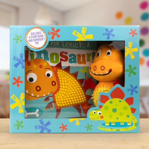 Never Touch a Dinosaur! Book and Plush