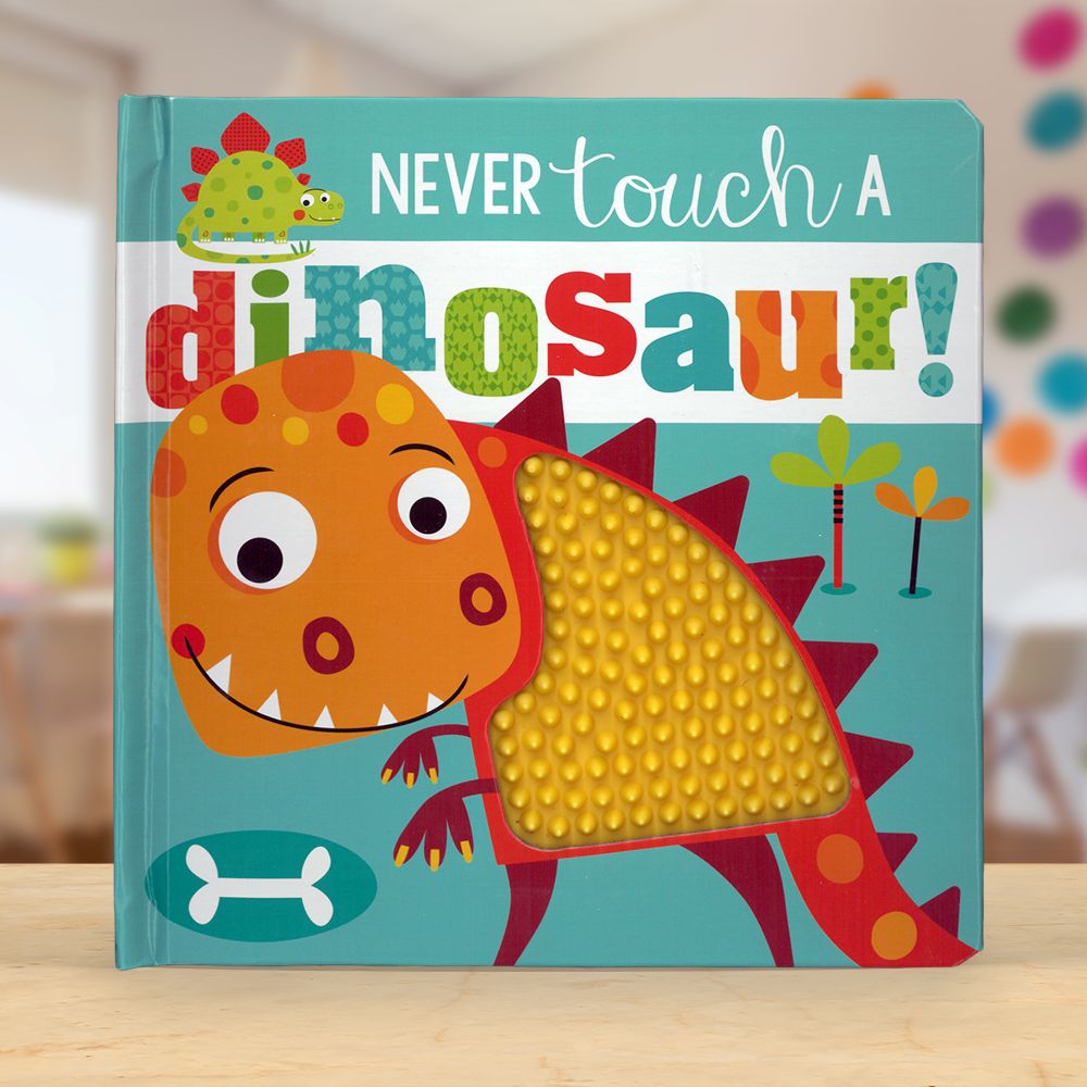 Never Touch a Dinosaur! Book and Plush