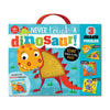 First Spread of Never Touch a Dinosaur Jigsaw (9781789474329)