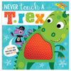 First Spread of Never Touch a T. rex! (9781789474022)