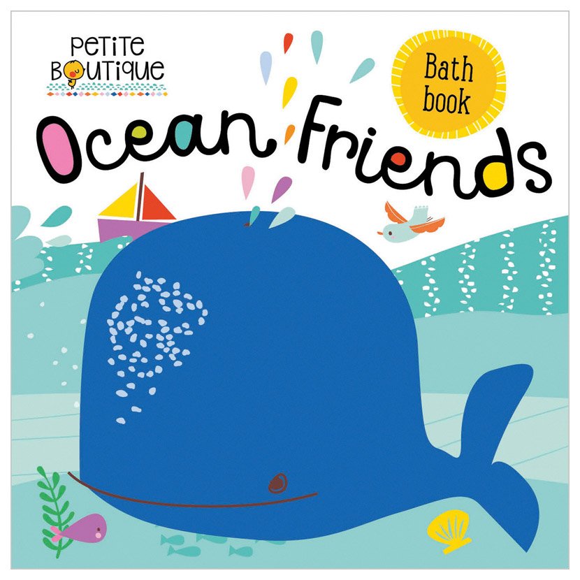 First Spread of Ocean Friends Bath Book (9781786924384)