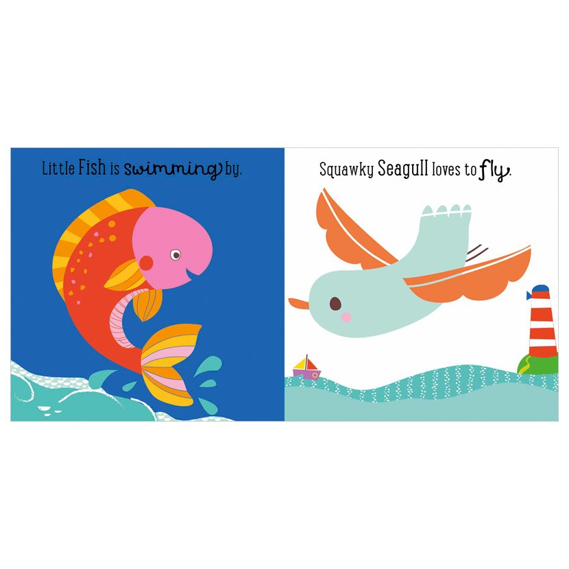 Ocean Friends Bath Book