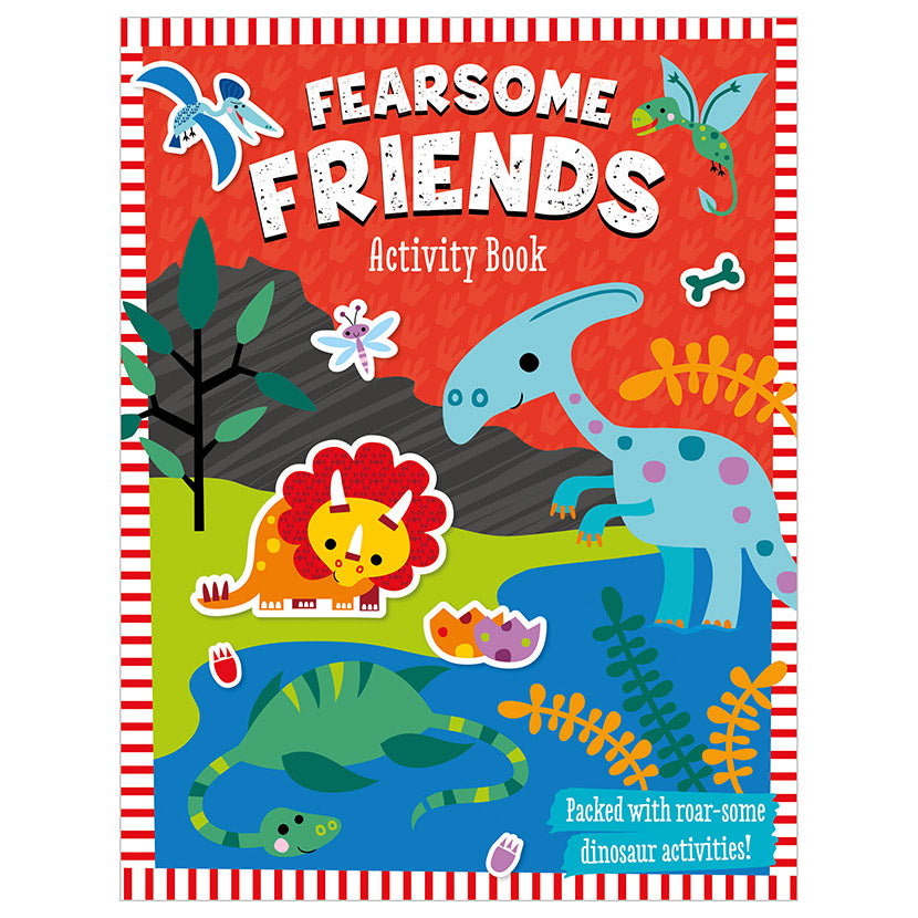 Dino World Sticker Activity Case
