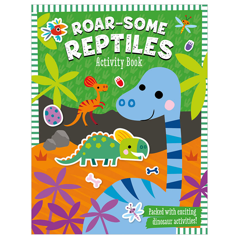 Dino World Sticker Activity Case