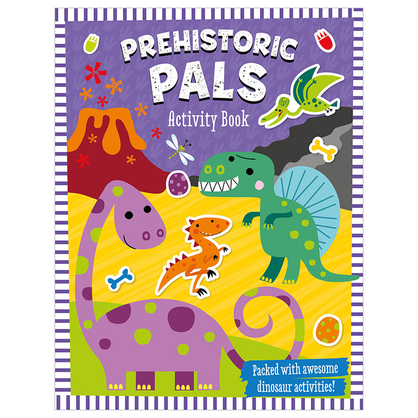 Dino World Sticker Activity Case