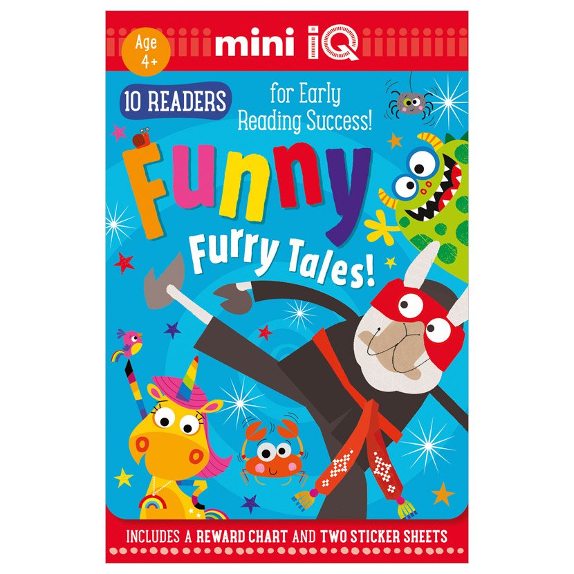 First Spread of Funny Furry Tales Readers Box Set (9781805443261)