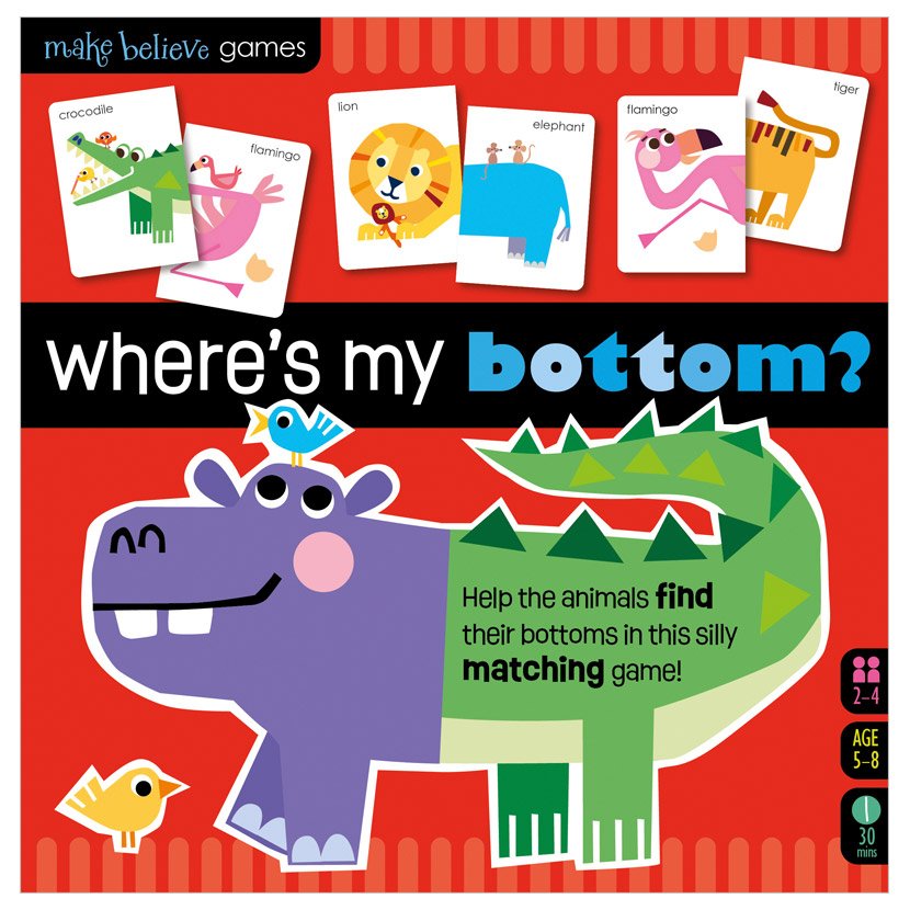 First Spread of Where's My Bottom? (5060236486417)