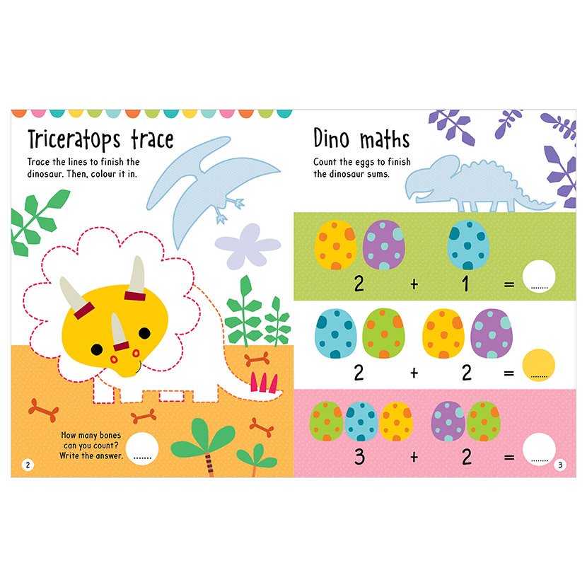 Big Stickers for Little Hands Dinosaur Island