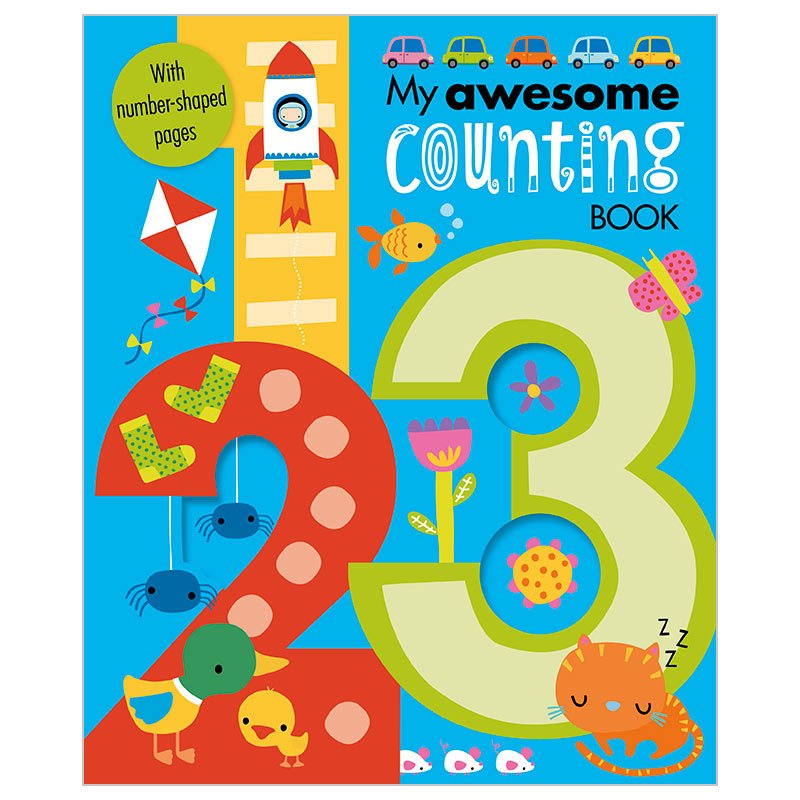 First Spread of My Awesome Counting Book (9781785985089)