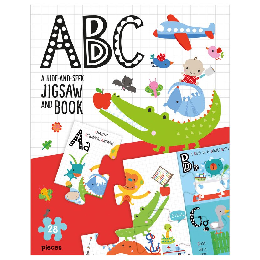 First Spread of Hide and Seek ABC Box (9781805441502)
