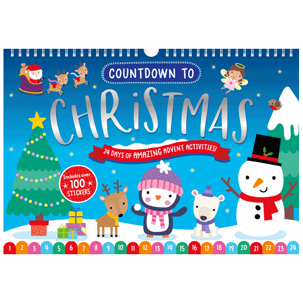 Cover of Countdown to Christmas (Blue 2022) (9781803370552)