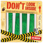 First Spread of Don't Look Inside (the monsters are moving in) (9781789472660)