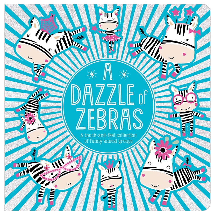 First Spread of A Dazzle of Zebras (9781788439909)