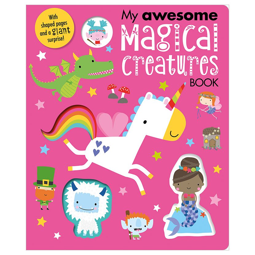 First Spread of My Awesome Magical Creatures Book (9781789472653)
