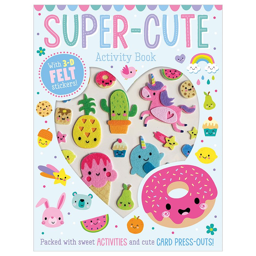 First Spread of Super-Cute Activity Book (9781789474121)