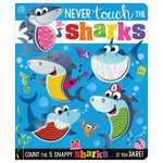 First Spread of Never Touch the Sharks! (9781789472714)