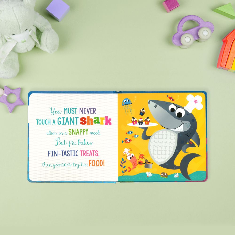 Never Touch a Shark! Book and Plush Set