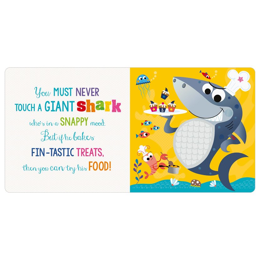 Never Touch a Shark! Book and Plush Set