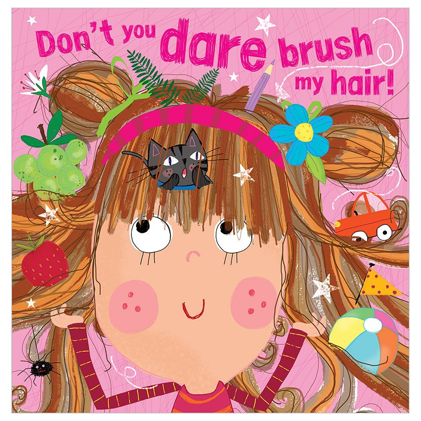 First Spread of Don't You Dare Brush My Hair! (9781789474039)