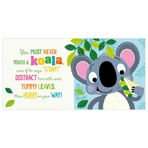 Never Touch a Koala! Book and Jigsaw