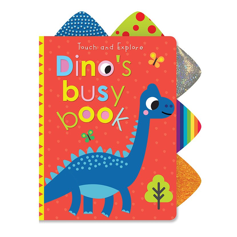 First Spread of Touch and Explore Dino's Busy Book (9781789476071)