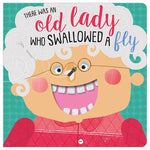 First Spread of There Was an Old Lady Who Swallowed a Fly (9781789472745)