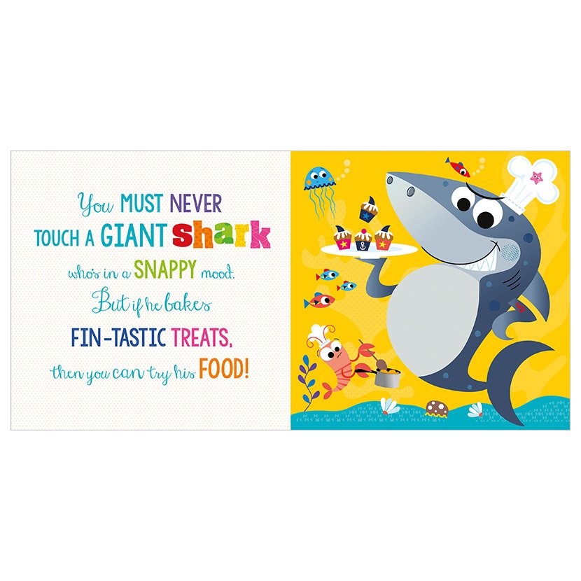 Never Touch a Shark! Book and Jigsaw