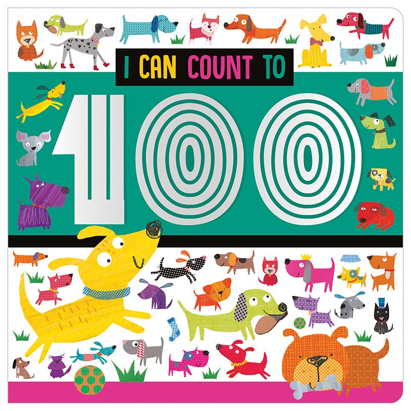 First Spread of I Can Count to 100 (9781789474565)