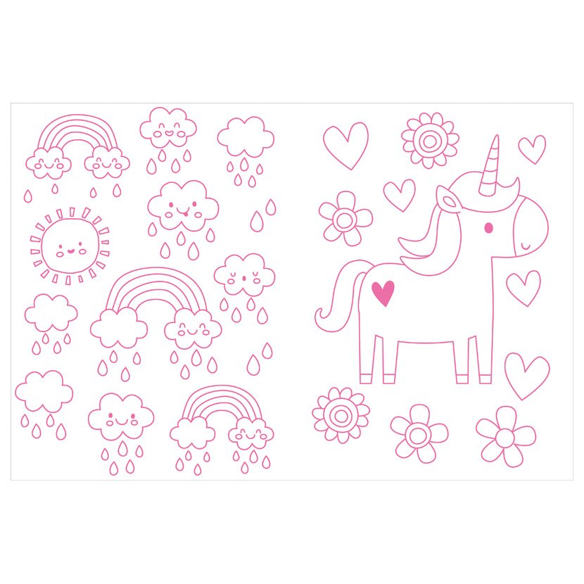Colour Your Own Unicorn Squishy