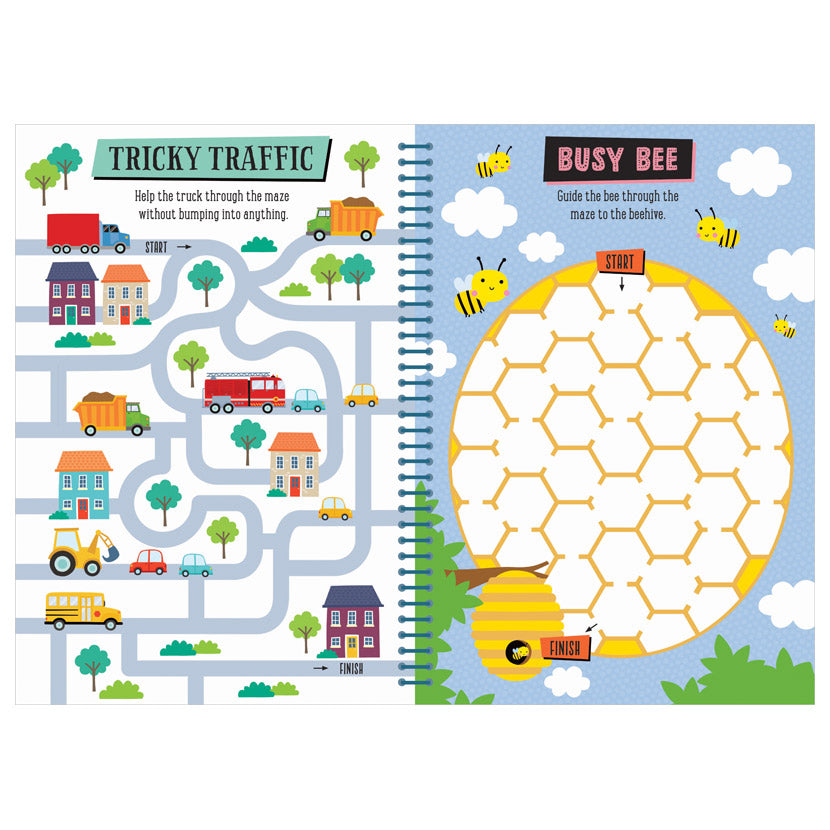 Wipe Clean: Mega Mazes