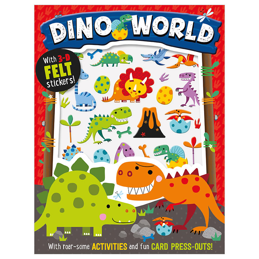 Dino World Activity Book
