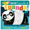 First Spread of Never Touch a Panda! (9781789477467)