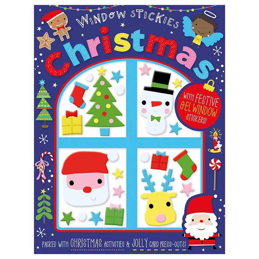 First Spread of Window Stickies Christmas (9781789477849)