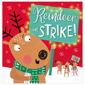First Spread of Reindeer on Strike! (9781789477702)