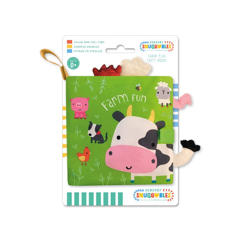 First Spread of Sensory Snuggables Farm Fun (9781803376332)