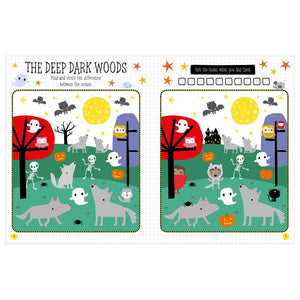 Halloween Window Stickies Activity Book