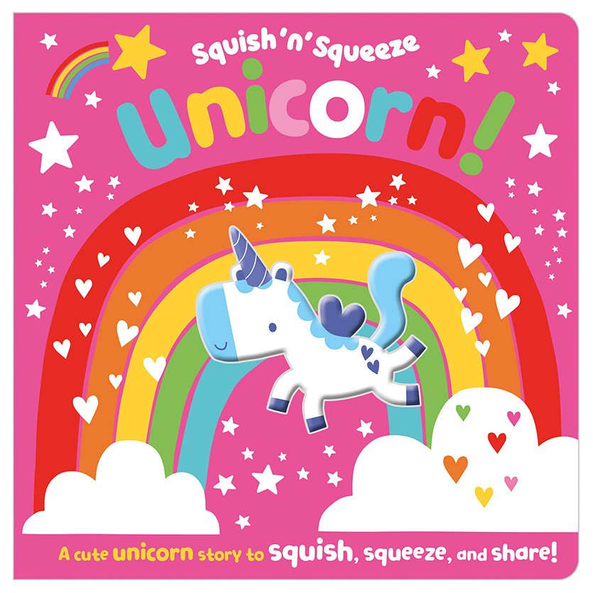 First Spread of Squish 'n' Squeeze Unicorn! (9781789478532)