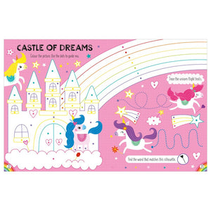Window Stickies Unicorns Activity Book
