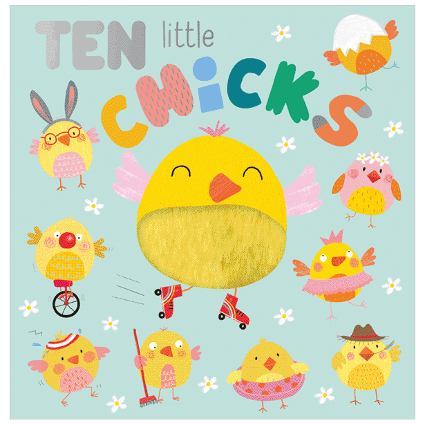 Cover of Ten Little Chicks (9781800589520)