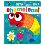 First Spread of Never Look for a Chameleon! (9781800581364)