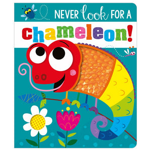 First Spread of Never Look for a Chameleon! (9781800581364)