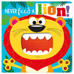 First Spread of Never Feed a Lion! (9781800581418)