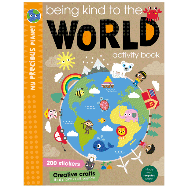 Cover of My Precious Planet Being kind to the world activity book (9781800582019)