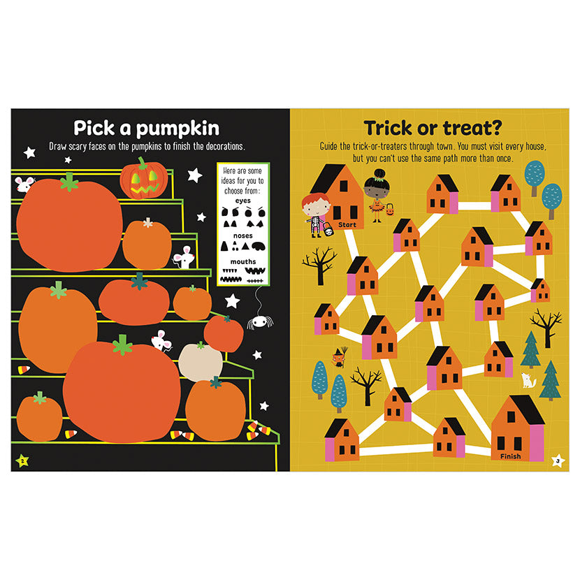 Glow in the Dark Puffy Stickers Happy Halloween!